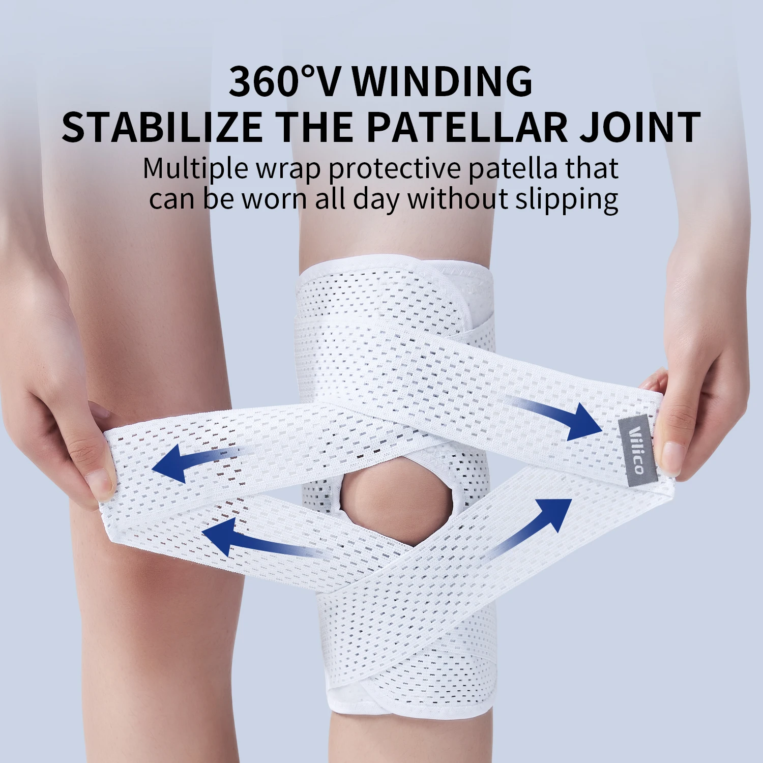 Knee Brace Badminton - Açık Hava Sporları Dizlikleri Yazlık İnce