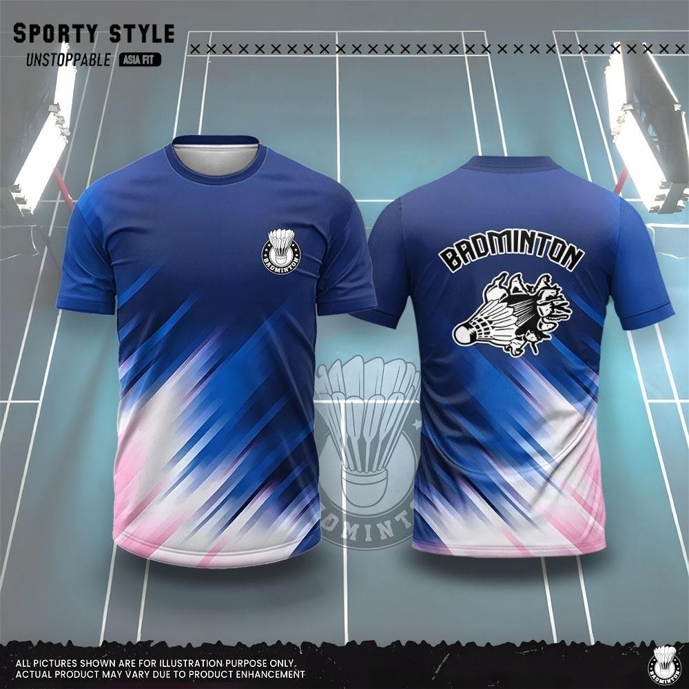 Badminton Jersey - Erkek Giyim Moda 3D Baskılı Badminton