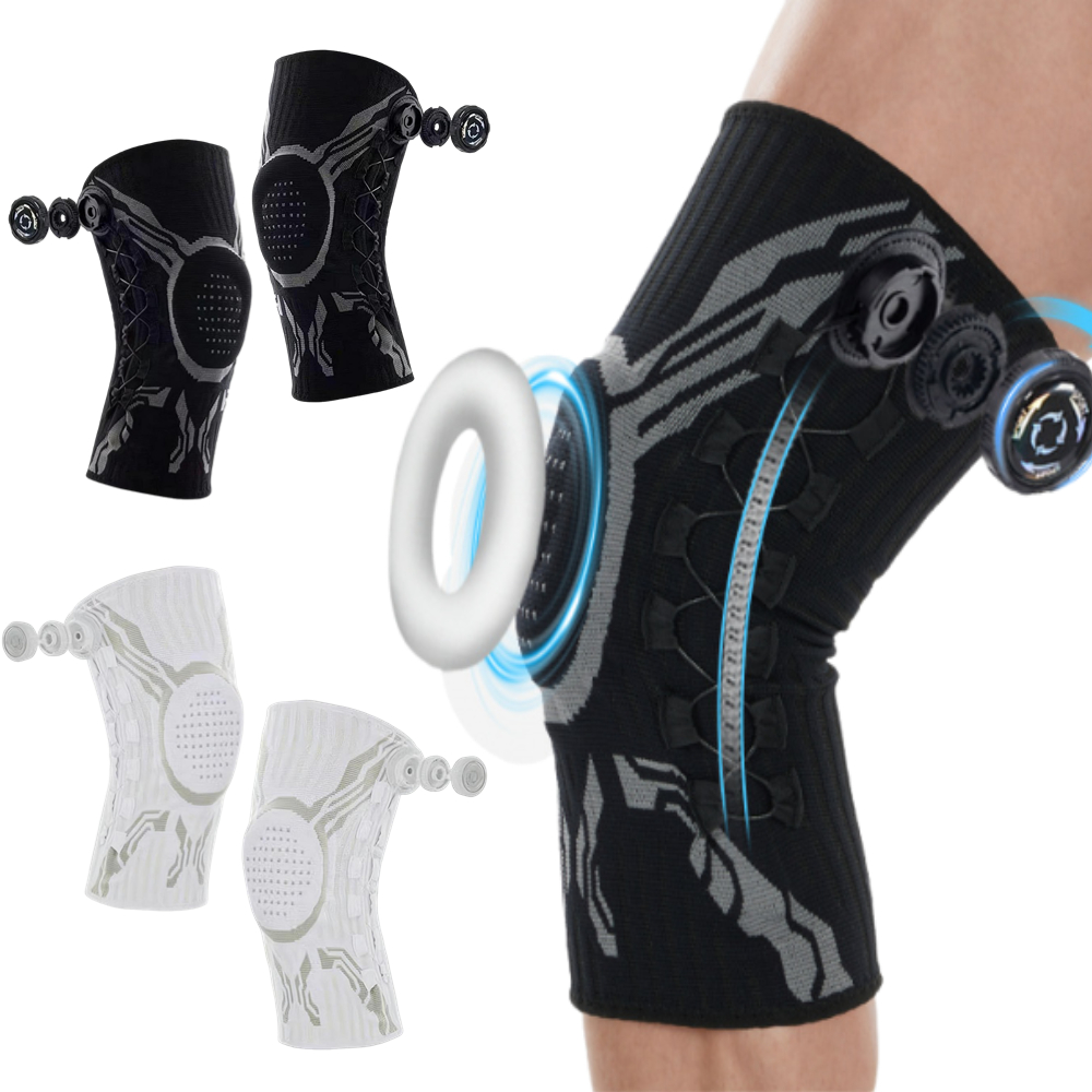 Knee Brace Badminton - Ayarlanabilir Düğmeli Diz Destek Bandajı Menteşeli
