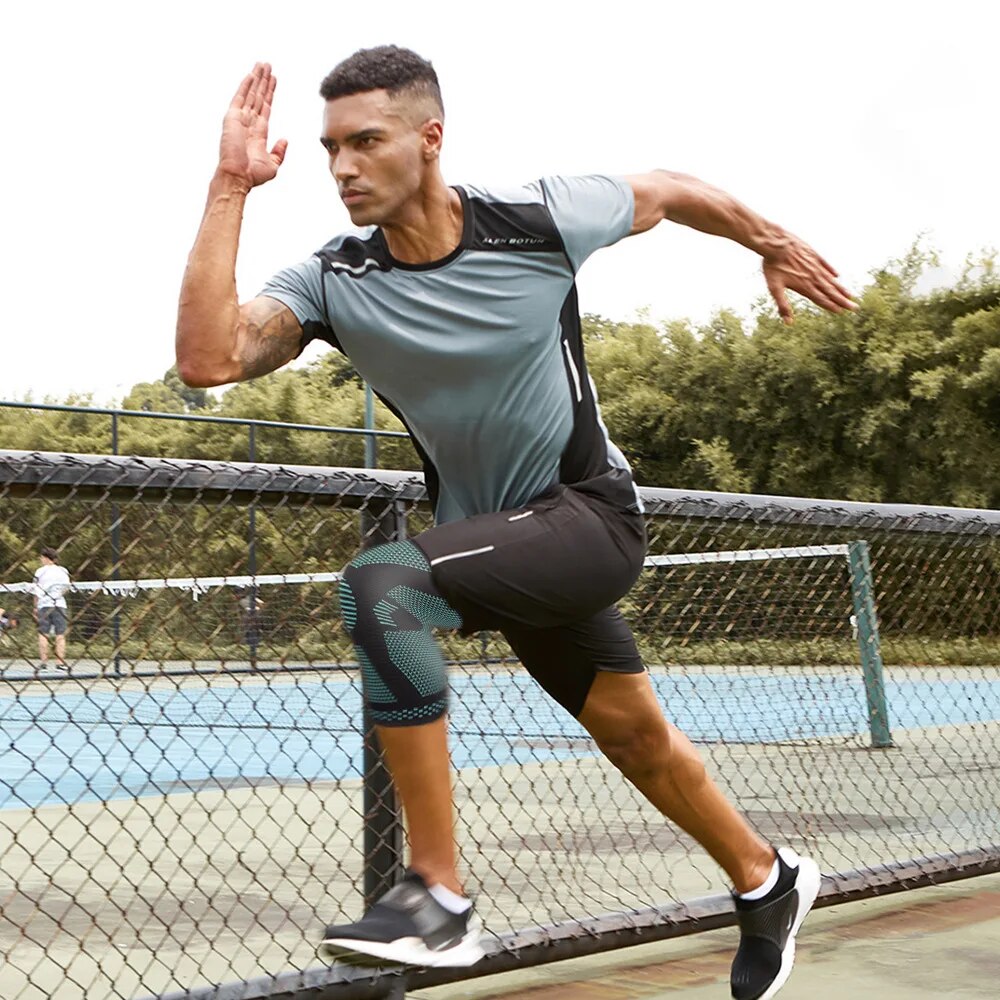 Knee Brace Badminton - Spor Diz Pedleri Örme Spor Diz