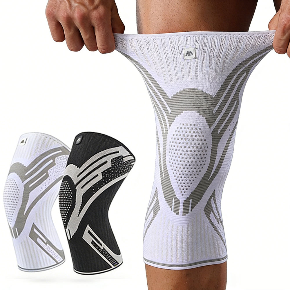 Knee Brace Badminton - 1 adet sıkıştırma diz desteği kol