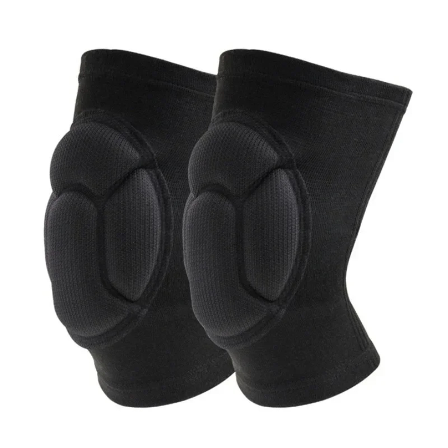 Knee Brace Badminton - 1 adet kalınlaşmış koruma spor Kneepad