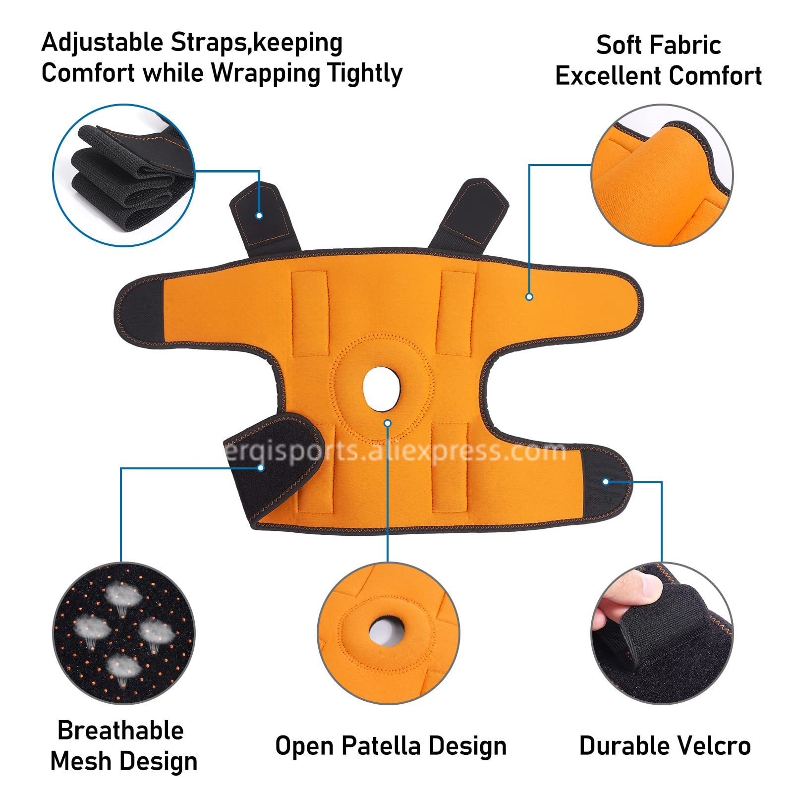 1 Adet Diz Desteği, Artrit İçi - Knee Brace Badminton incelemesi ve fiyatı