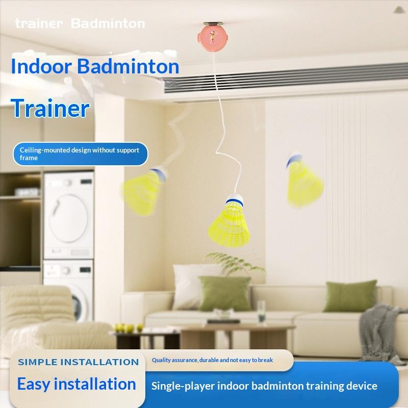 Yeni Otomatik Geri Çekilebilir - Badminton Rebound Trainer incelemesi ve fiyatı