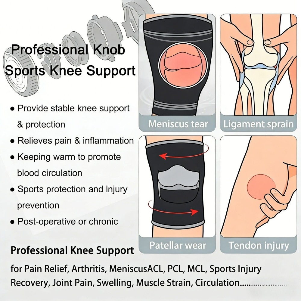 Profesyonel dizlik menisküs ek - Knee Brace Badminton incelemesi ve fiyatı